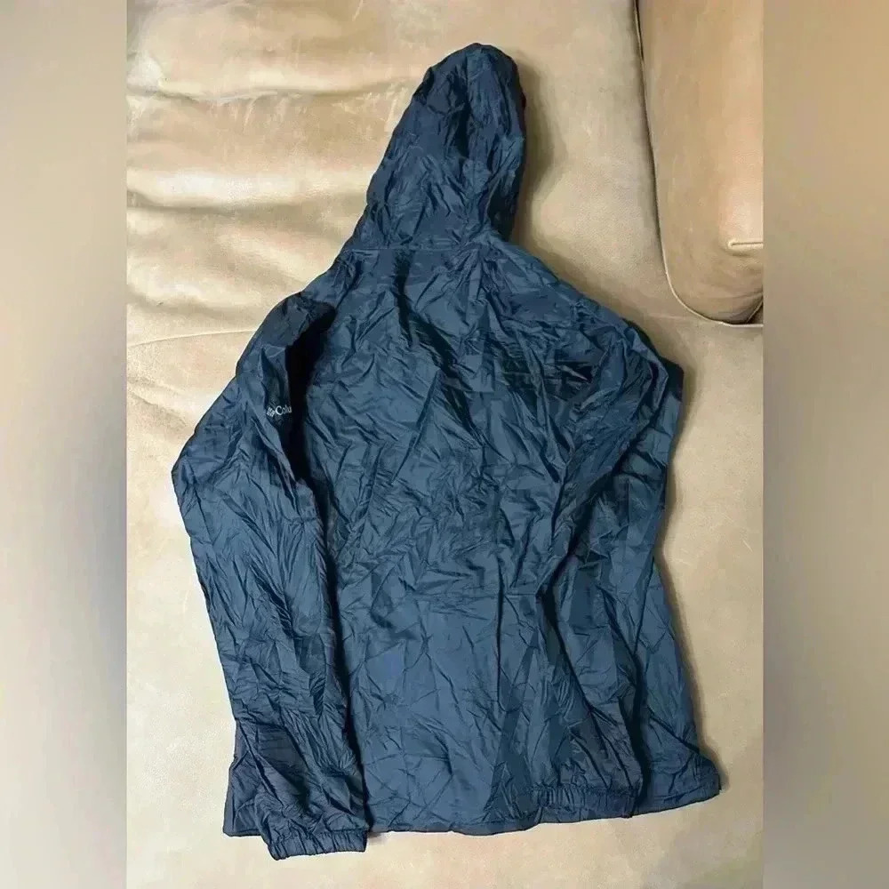 Women’s Columbia Black Windbreaker Jacket Size Medium - Picture 9 of 11